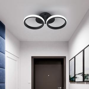 表面安装圆形现代装饰发光二极管吸顶灯卧室客厅吸顶灯亚克力灯 - Product Image 4