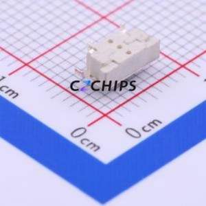 1TS002G-1900-3500-CT Tactile Switch SMD,3.5x7.6mm Switch Single Pole Single Throw Rectangle Button 1.9N Horizontal Mount - Product Image 2
