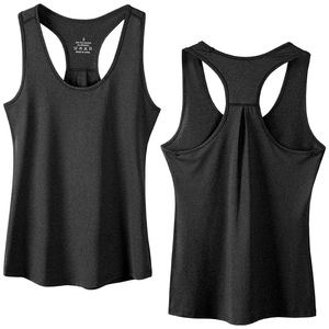 Chaleco sin mangas con espalda cruzada para mujer, top deportivo de secado rápido para deportes al aire libre, para entrenamiento físico y correr - Product Image 4