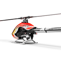 GOOSKY RS7 Ultra 700 Class 3D Flybarless Elektro-RC-Helikopter-Bausatz Grün/Orange/Lila Flugrahmen ohne Rotorblätter