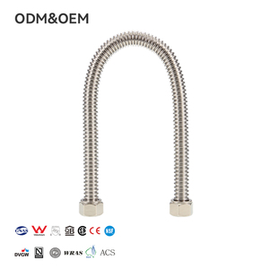 Tuyau <span class=keywords><strong>flexible</strong></span> en acier inoxydable 304 plaqué, tuyau métallique ondulé pour gaz, eau, résistance aux températures élevées, tuyaux de <span class=keywords><strong>plomberie</strong></span> durables - Product Image 1