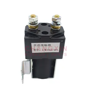 Pequeños tipos magnéticos eléctricos de alta calidad de contactor piezas de carretilla elevadora eléctrica contactor de CC ZJW300A