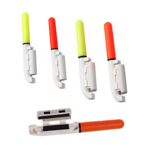 ที่วางคันเบ็ดไฟฟ้าแบบมีไฟ ที่วางคันเบ็ดแบบถอดได้ กันน้ำ ลอยน้ำได้ อุปกรณ์ตกปลาตอนกลางคืน ไม่รวมแบตเตอรี่ - Product Image 1