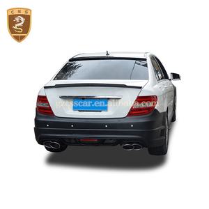 Kit de carrocería estilo WD de alta calidad para <span class=keywords><strong>Mercedes</strong></span> Benz Clase C W204, faldones laterales de parachoques delantero, guardabarros, luz LED, kit de carrocería de parachoques trasero - Product Image 5