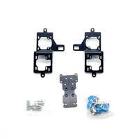 Autres accessoires d'éclairage automobile : Support de montage pour lentille de projecteur LED pour Hong Qi HS5 2019-2025 – Cadre de fixation pour phares antibrouillard et supports