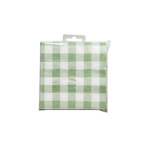 Servilletas Verdes 617146, 25 Piezas, 25 cm, Cuadradas, Desechables, Ecológicas, Impresas en 2 Colores, Decoración para Fiestas y Celebraciones - Product Image 4