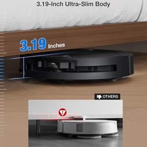 Aspiradora Robótica Inalámbrica T50 Pro para Limpieza en Seco y Húmedo, con Función de Fregado Sónico y Control por Aplicación, Ideal para Garajes y Hoteles - Product Image 4