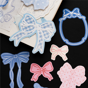 40 autocollants par paquet Série Bow <span class=keywords><strong>Paradise</strong></span> Autocollants décoratifs vintage - Product Image 2