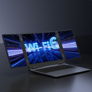 แล็ปท็อปจอใหม่เอี่ยมขนาด 16 นิ้ว + จอคู่ขนาด 10.5 นิ้ว 3 จอแบบ Triple Monitor ใช้หน่วยประมวลผล Core I7 รุ่นที่ 12 แรม 64GB รองรับการใช้งานแบบสามจอ - Product Image 4