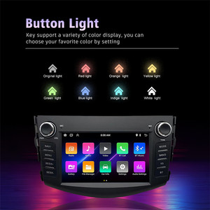 <span class=keywords><strong>Android</strong></span> 13 xe Stereo cho RAV4 2006-2012 LCD hiển thị GPS navigation Carplay chia được xây dựng trong Wifi DSP Hi-Res âm thanh 2DIN - Product Image 4