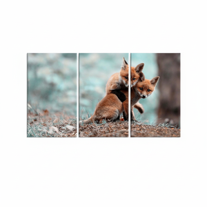Printed <b>Canvas</b> <b>Wall</b> <b>Art</b>: Animal Lover Decor with Elegant Design,SET OF 3 <b>CANVAS</b> - Product Image 2