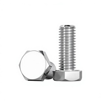 Vis hexagonales en acier inoxydable A2-70 S304 (DIN933) Finition passivée M4-M36 Filetage UNF/UNC Résistant à la rouille Quincaillerie à usage général