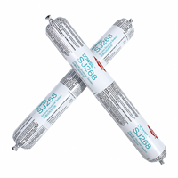 DOWSIL SJ268 Mastic silicone structurel pour vitrage, durcissement neutre, résistant aux UV, pour collage verre-métal de murs-rideaux 600ml