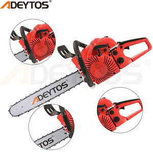 ADEYTOS DIY Tronçonneuse à essence 2 temps 20in 52cc/58cc Moteur sans balais Modèle 5800/5200 Machine de découpe de bûches industrielle OEM - Product Image 6