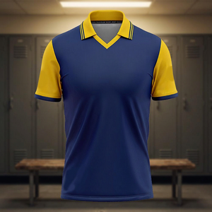 T-shirt de sport pour homme à col rond et manches courtes, en jersey tricoté, coupe régulière, avec technologie DRI pour une performance anti-humidité et une protection solaire optimale. - Product Image 3