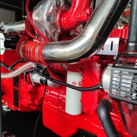 Générateur diesel triphasé 175 kVA, dynamo 140 kW à aimant permanent, 220 V, groupe électrogène diesel 120 kW 150 kVA, refroidissement par eau, silencieux