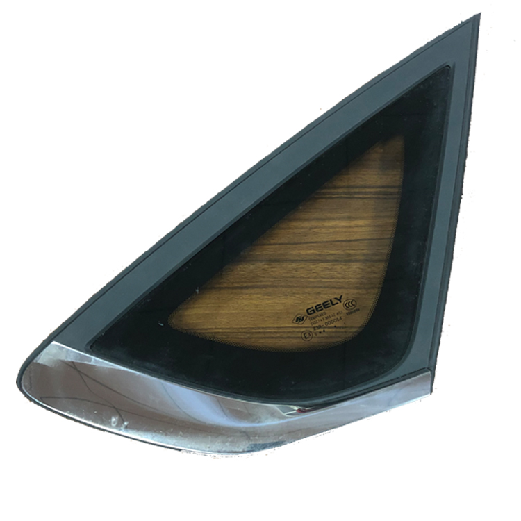 Лидер продаж, недорогое автомобильное стекло на заказ с треугольными окантовками