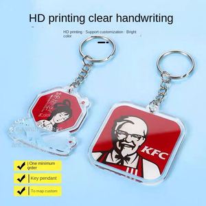 Llavero Colgante de Acrílico con Forma de Extraterrestre, Logotipo Personalizado Bidimensional, Temática de Estrellas, Animación de Dibujos Animados, DIY, con Personalización de Fotos - Product Image 2