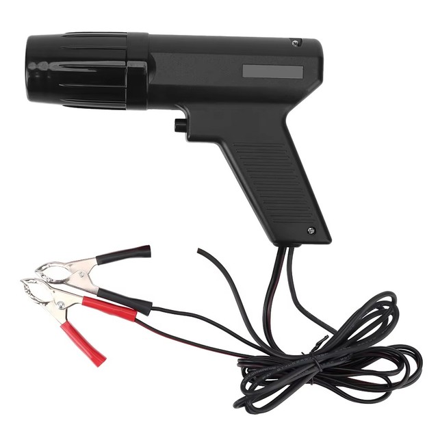 12V Ignition Timing Light Inductive Strobe Lamp Aluminium Black Petrol Engine Cars Motorcycles Marine Styling Repair Tools 3