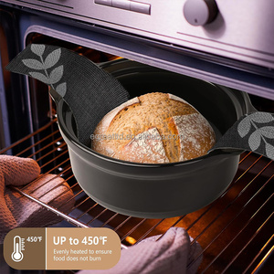 Tapis de cuisson en fibre de verre à bas prix avec longue poignée, compatible four/lave-vaisselle, pour le transfert et l'étalage de la pâte, idéal pour le pain et la pâtisserie - Product Image 3
