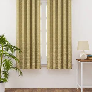 Luxury European Curtains for Living Room Curtains Print High Shading Window Curtains for Dining Room Bedroom