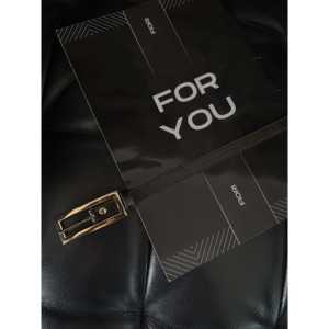 เข็มขัดโลหะสำหรับคุณ พร้อมหัวเข็มขัดสีทอง สไตล์ลำลอง วัสดุโลหะผสม ดีไซน์บางเฉียบ - Product Image 1