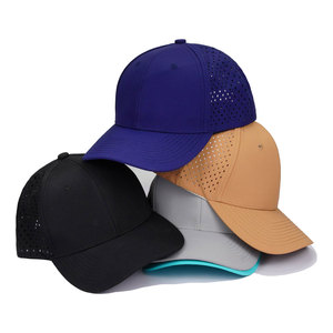 Cappello da camionista a 6 pannelli bianco all'ingrosso con foro maglia traforata 10 colori disponibili sport Unisex berretto da Golf Gorras - Product Image 1