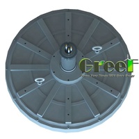 Générateur à disque 20 KW 300 tr/min, alternateur à flux axial robuste pour système d'éolienne industrielle