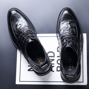 Zapatos de Oficina para Hombre de Cuero Genuino, Ligeros y Transpirables, con Punta Cuadrada y Estilo Británico, de Alta Calidad y Diseño de Lujo - Product Image 2