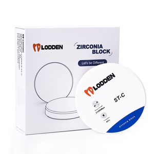 Lodden zircone blocco dentale fresatrice dentale Cadcam monostrato ST-C zirconi