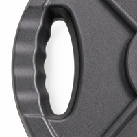 Disques de poids en fonte à double poignée, 1,25 kg à 25 kg, marquage KGLB, disques de poids en fer à deux trous pour la salle de sport