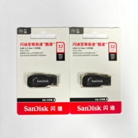 Flashdisk SanDisk Ultra Shift Asli 32GB 64GB Pen Drive 128GB USB 3.0 Stick 256GB Pendrive 512GB untuk Laptop PC CZ410