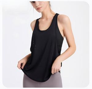 เสื้อกล้ามโยคะผู้หญิงแบบขายส่ง ทรง Racerback หลวม ใส่สบาย แห้งเร็ว ระบายอากาศดี เหมาะสำหรับออกกำลังกาย วิ่ง และเล่นกีฬา - Product Image 6