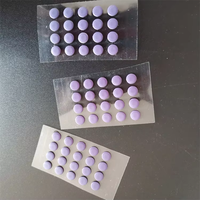 Patins de souris durables de 7 mm à surface lisse haute densité, suivi stable, silencieux, ajustement universel pour divers modèles de souris