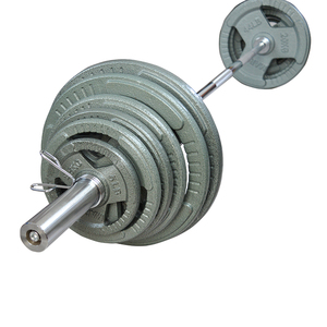 Venta al por Mayor de Fábrica, Discos de Pesas de Hierro Fundido de 20 kg para Barra, Duraderos, Personalizados, para Gimnasio, Fitness y Levantamiento de Pesas - Product Image 1