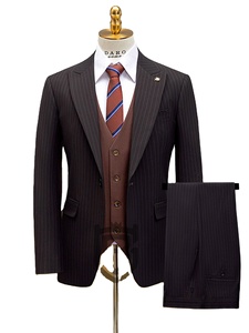 MS043 Costume de cérémonie pour <span class=keywords><strong>homme</strong></span>, style tendance, costume de marié, costume de témoin, <span class=keywords><strong>ensemble</strong></span> <span class=keywords><strong>trois</strong></span> pièces - Product Image 5