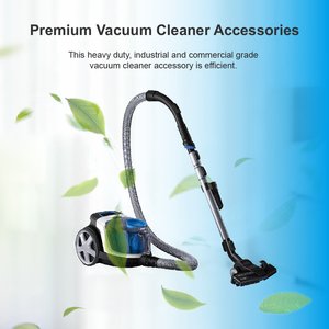 Tuyau flexible et poignée incurvée avec brosse intégrée pour le remplacement <span class=keywords><strong>de</strong></span> l'aspirateur <span class=keywords><strong>Philips</strong></span> sans sac - Product Image 6