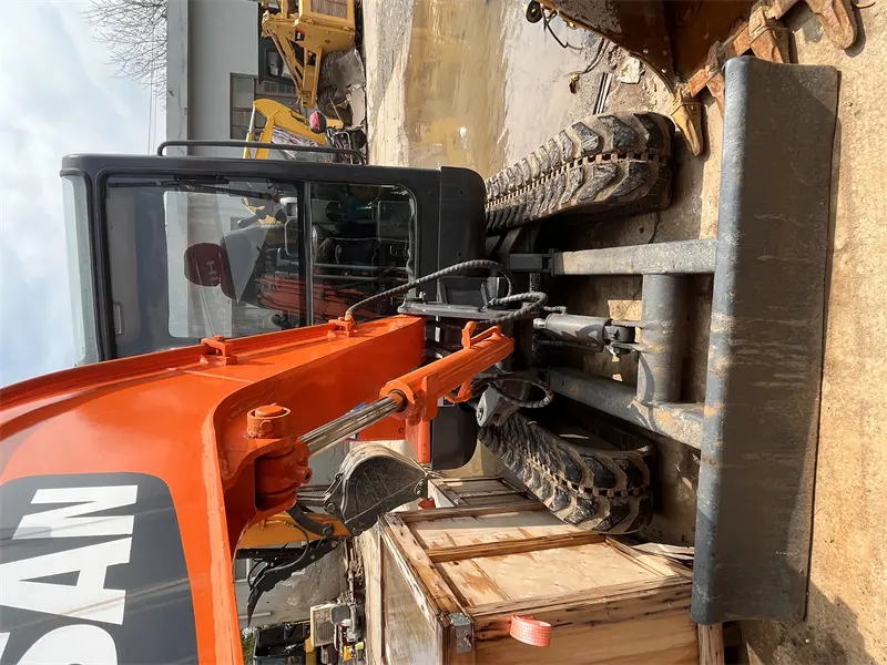 Escavatore Doosan DH35 usato, mini escavatore Doosan DH35 DH55 excavadora may xuc con inseguitore di gomma e lama apripista