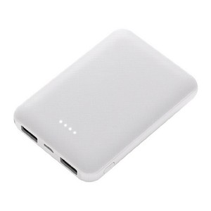 5000 Mah logo personnalisé Mini Power Bank Cadeau Léger Portable Power Pack avec Double Usb Mini Chargeur Power Bank <span class=keywords><strong>Batterie</strong></span> <span class=keywords><strong>Externe</strong></span> - Product Image 1