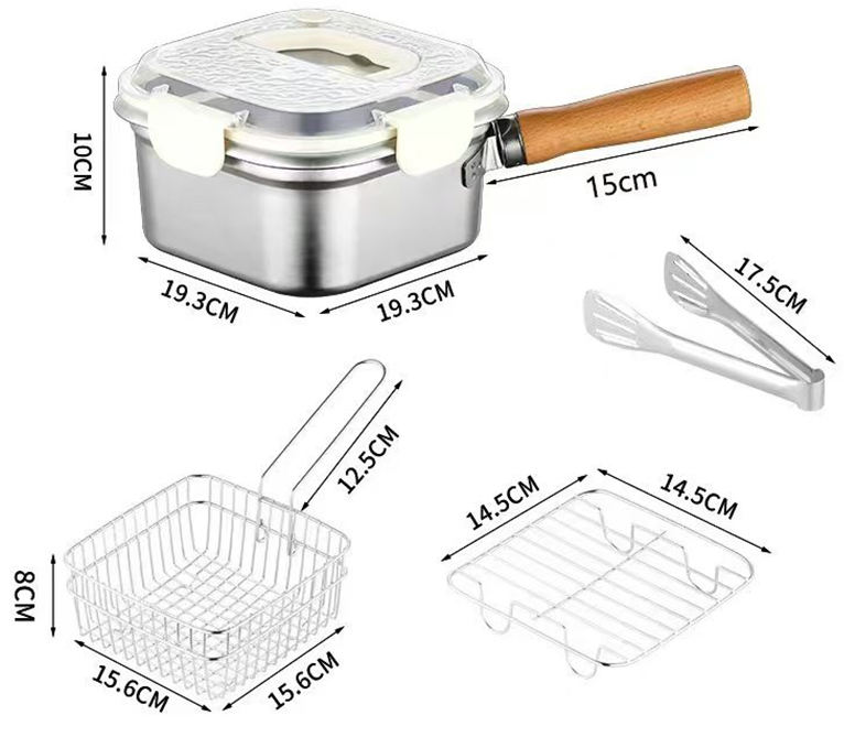 Acier inoxydable (5 pièces)
