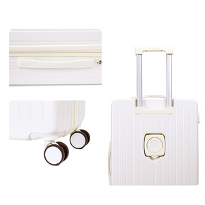 Maleta de Viaje con Ruedas Universales de 20 Pulgadas para Mujer, con Portavasos y Cierre de Cremallera, para Viajes de Placer, Verano 2025 - Product Image 4