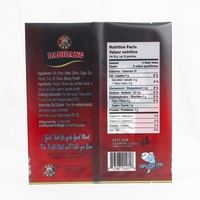 Emballage personnalisé en plastique à fenêtre transparente, imprimé en héliogravure, résistant à l'humidité, écologique, pour boulettes de poisson et viande congelée, avec scellage arrière