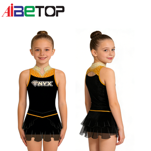 Nouvelle Collection 2026 : Tenue d'entraînement All-Star pour Jeunes, Détails Brillants, Style Tendance pour l'Entraînement et les Performances de Cheerleading - Product Image 1