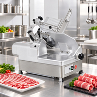 Nouvelle trancheuse à viande congelée automatique professionnelle, épaisseur réglable, lame en acier inoxydable, coupe-mouton, garantie 1 an pour boucher