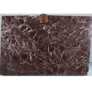 Marbre rouge foncé KT Stone <span class=keywords><strong>Bordeaux</strong></span>, veines fines et complexes, opulence classique pour mur <span class=keywords><strong>de</strong></span> bureau <span class=keywords><strong>de</strong></span> direction - Product Image 1