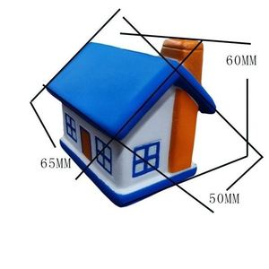 ลูกบอลบีบคลายเครียด PU Simulation House พร้อมคุณสมบัติป้องกันแรงกระแทก ของเล่นบีบเล่นสำหรับคลายเครียดในออฟฟิศ และของขวัญส่งเสริมการขาย - Product Image 2