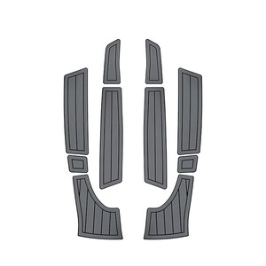 <span class=keywords><strong>Suelo</strong></span> de <span class=keywords><strong>barco</strong></span> de espuma <span class=keywords><strong>EVA</strong></span> gris claro/negro de 6mm para Bayliner Cierra 2855 WPC moderno para <span class=keywords><strong>barco</strong></span> marino al aire libre - Product Image 6