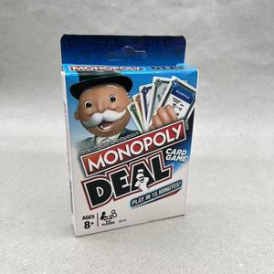 สินค้าใหม่จัดการการ์ดเกมที่นิยม Monopoli การ์ดเกมเพื่อความบันเทิง