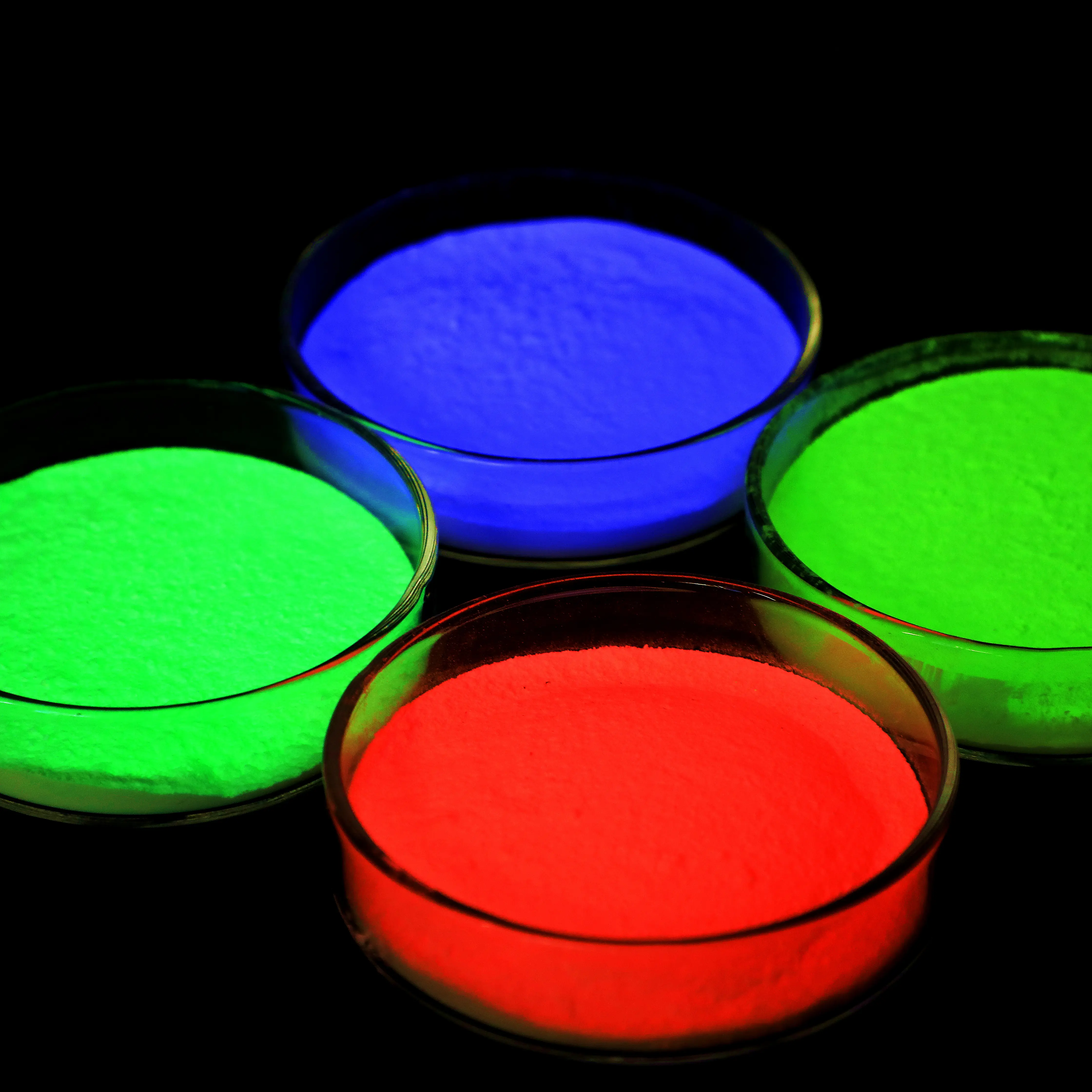 Poudre de pigments fluorescents invisibles, haute luminosité, UV, 355 nm, rouge, jaune, vert, bleu, blanc, violet, 1 pièce