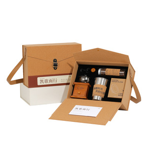 Juego de Regalo de Molinillo de Café de Lujo Triumph, Caja de Regalo Corporativa con Vaso para el Agradecimiento a los Empleados - Product Image 6
